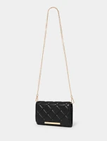 Mae Quilt Wallet Crossbody Bag