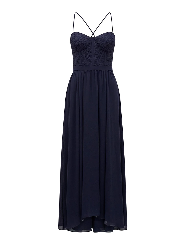 Robin Lace Corset Prom Dress