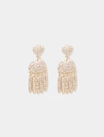 Trista Texture Tassel Earrings