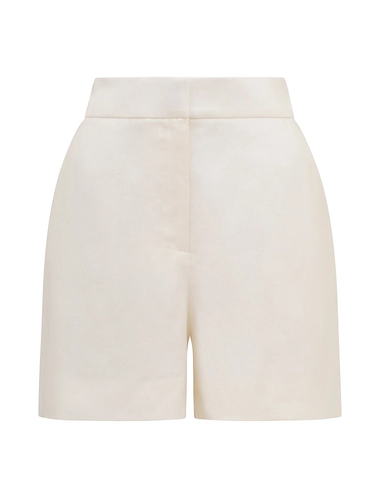 Pip Tailored Linen Shorts