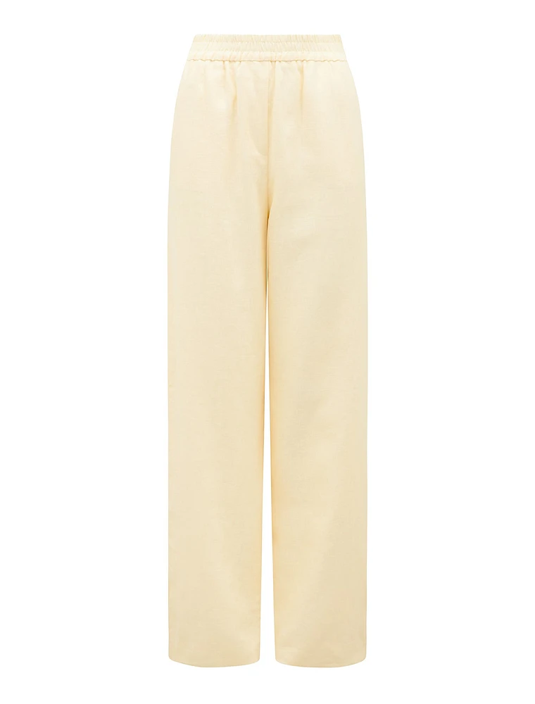 Eva Linen Straight Leg Pant