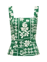 Miley Square-Neck Waistcoat