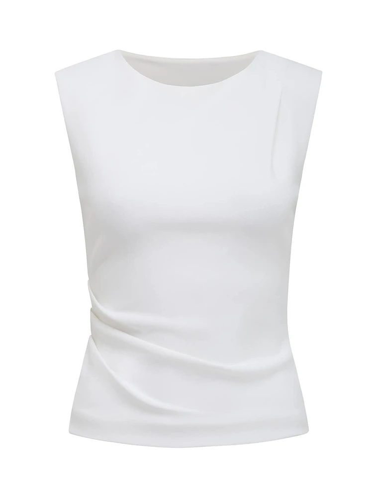 Chloe Shoulder Pad Top