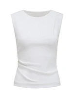 Chloe Shoulder Pad Top