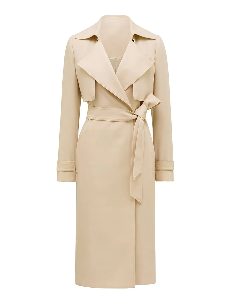 Emma Soft Trench Coat