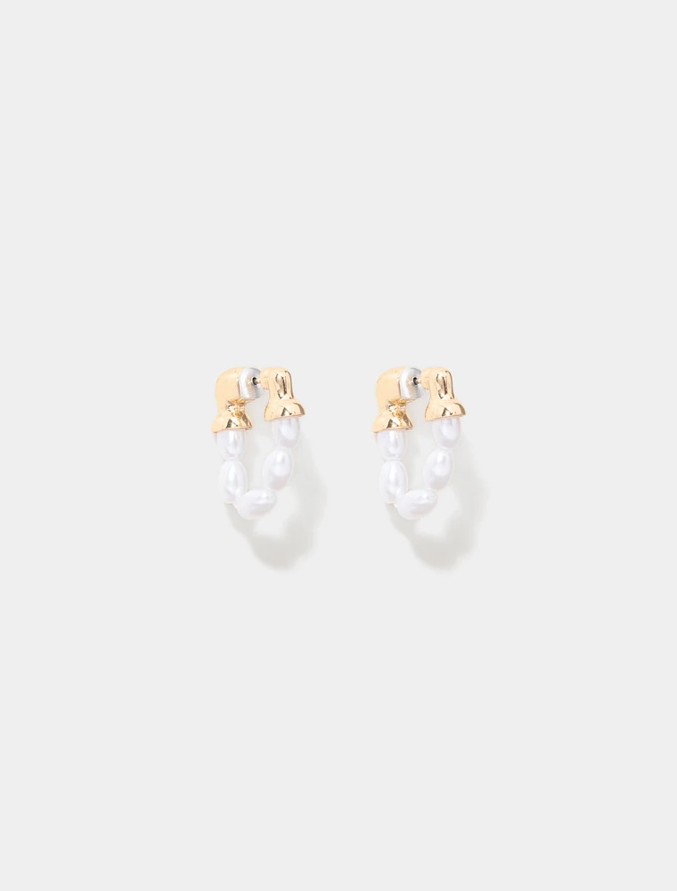 Solange Small Pearl Loop