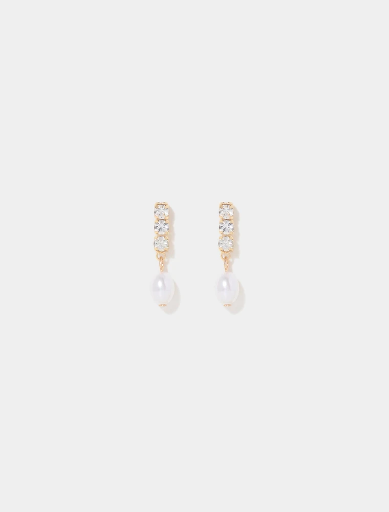 Gigi Pearl Drop Earrings