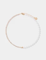 Gigi Diamanté and Pearl Necklace