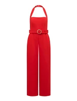 Remmie Petite Halter Jumpsuit