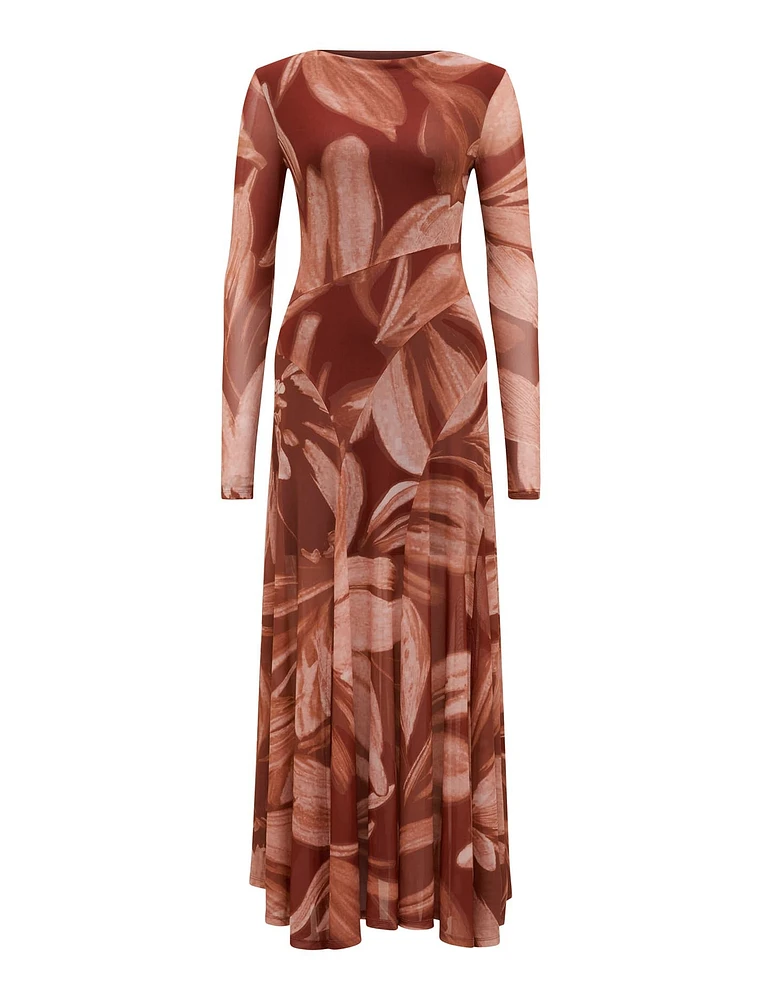 Tammy Asymmetrical Midi Dress