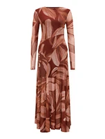 Tammy Asymmetrical Midi Dress