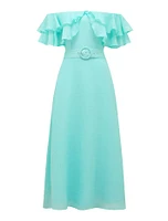 Jemima Ruffle Midi Dress