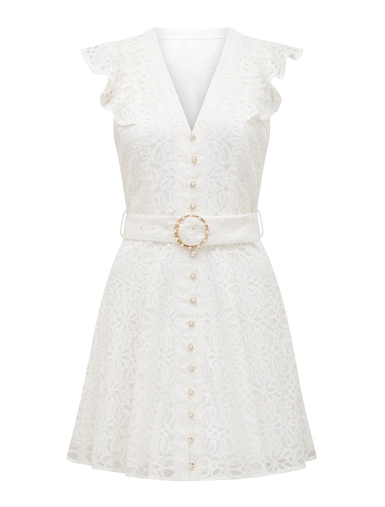 Sinead Petite Lace Mini Dress