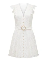 Sinead Petite Lace Mini Dress