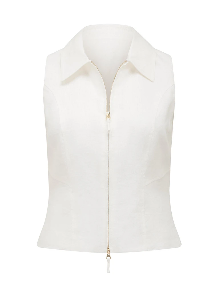 Felicity Zip Front Halter