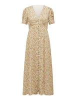 Safira Printed Midi Sun Dress