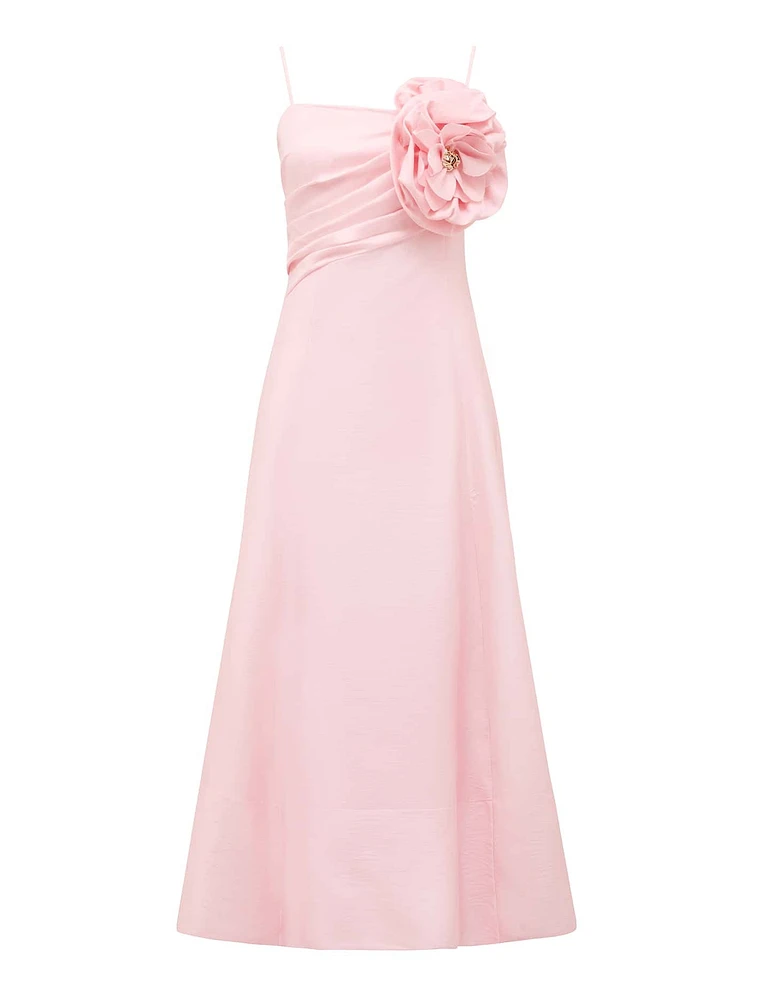 Felicia Flower Detail Midi Dress