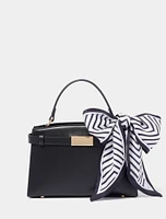 Mara Scarf Top Handle Bag