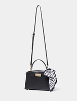 Mara Scarf Top Handle Bag