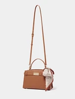 Mara Scarf Top Handle Bag