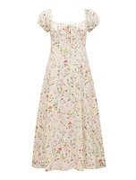 Sallie Tie Front Midi