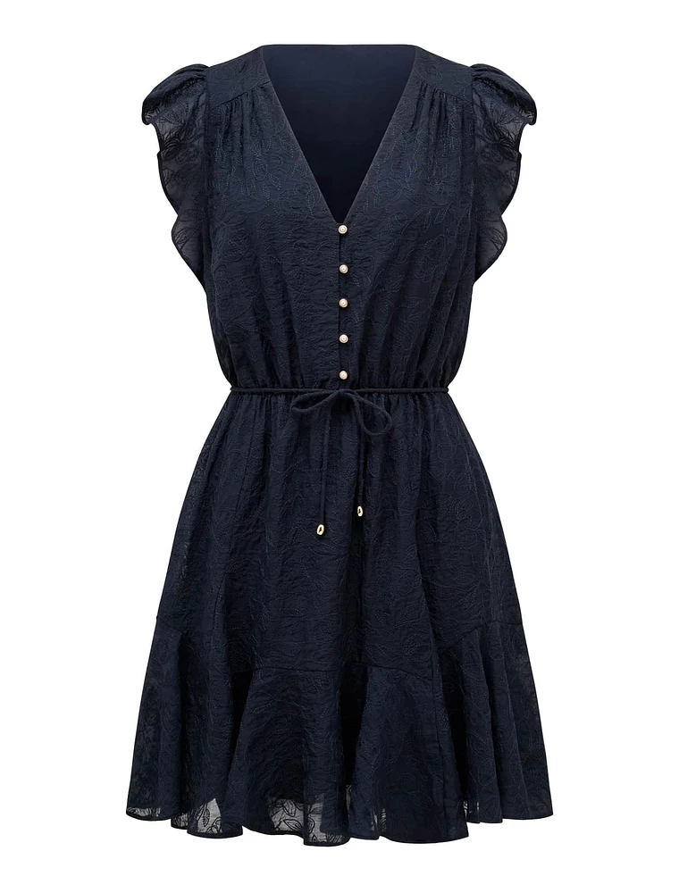 Maxine Flutter Sleeve Mini