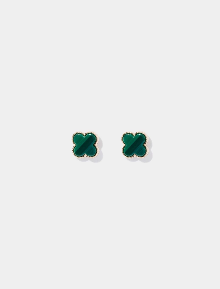 Fern Flower Earrings