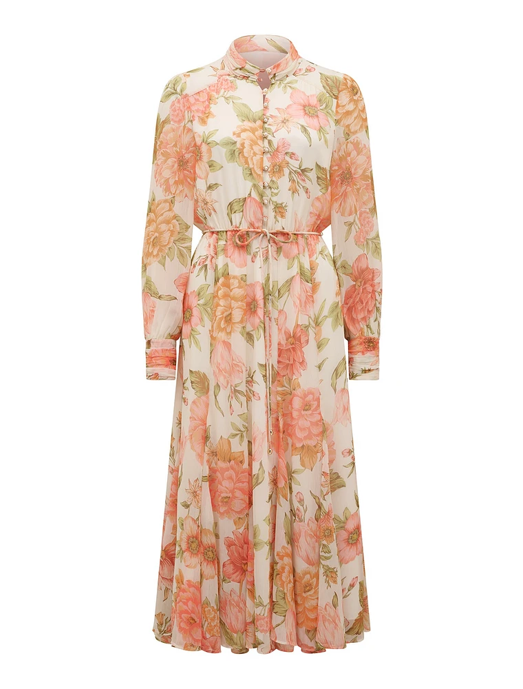 Tina Long Sleeved Midi