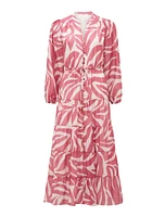 Adeline Tiered Midi Dress