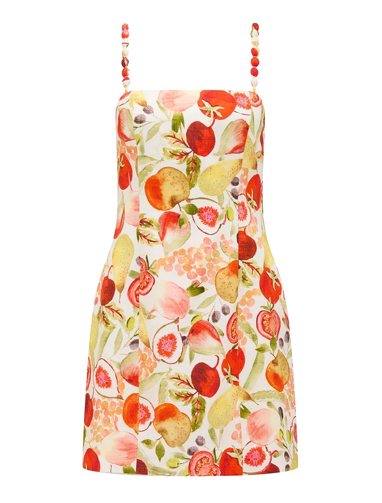 Sasha Petite Strappy Printed Mini