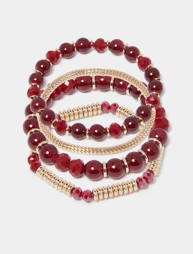 Bella Beaded Stretch Bracelet