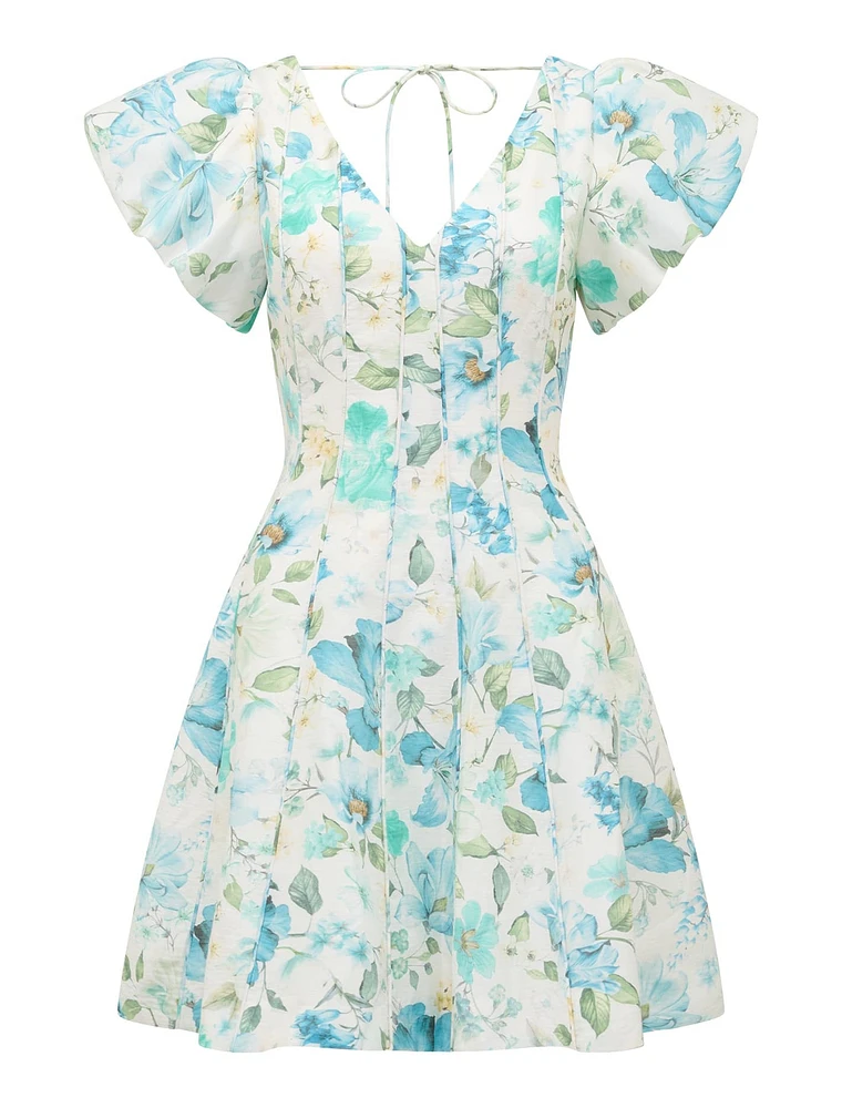 Camden Bubble Sleeve Mini Dress