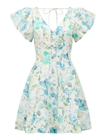 Camden Bubble Sleeve Mini Dress