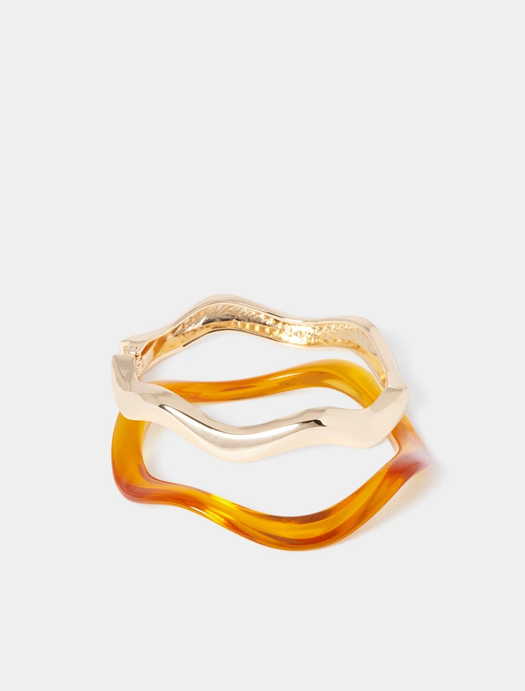 Signature Connie Curve Bangle Pack