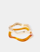 Signature Connie Curve Bangle Pack