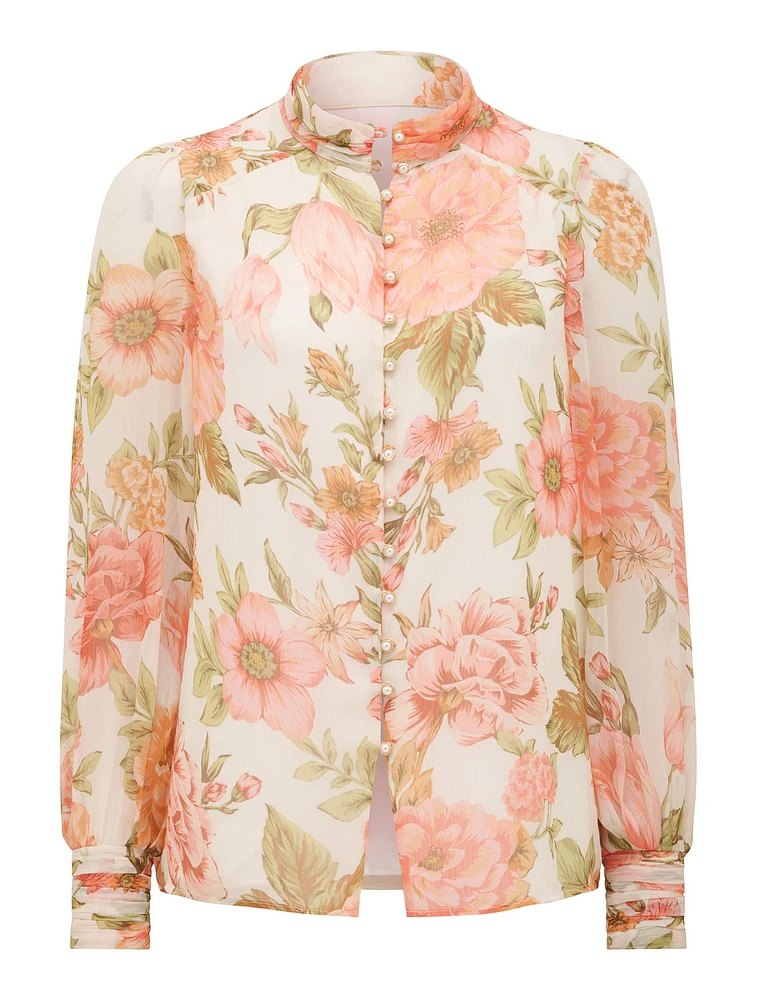 Pauline Printed Top