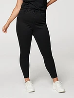 Bianca Curve High-Rise Ankle Grazer Jeans