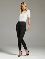 Georgia High-Waist Full-Length Pants