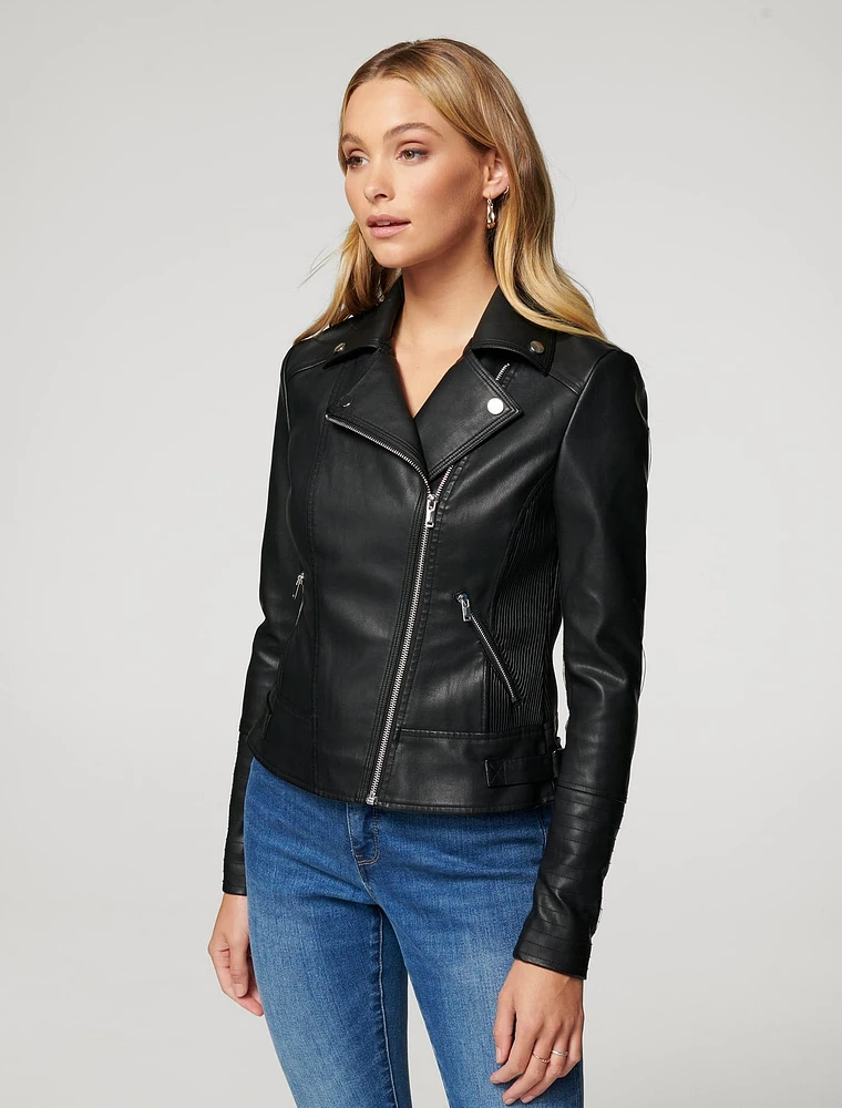 Bobbie Fitted biker