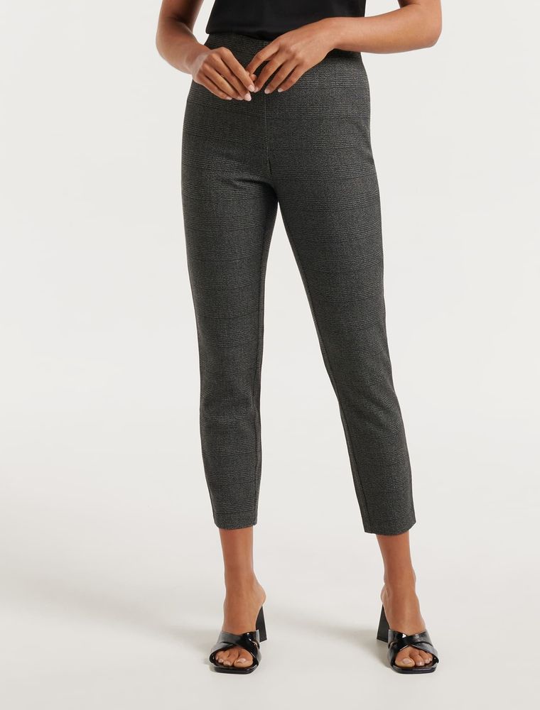Chloe Check Pull On Legging
