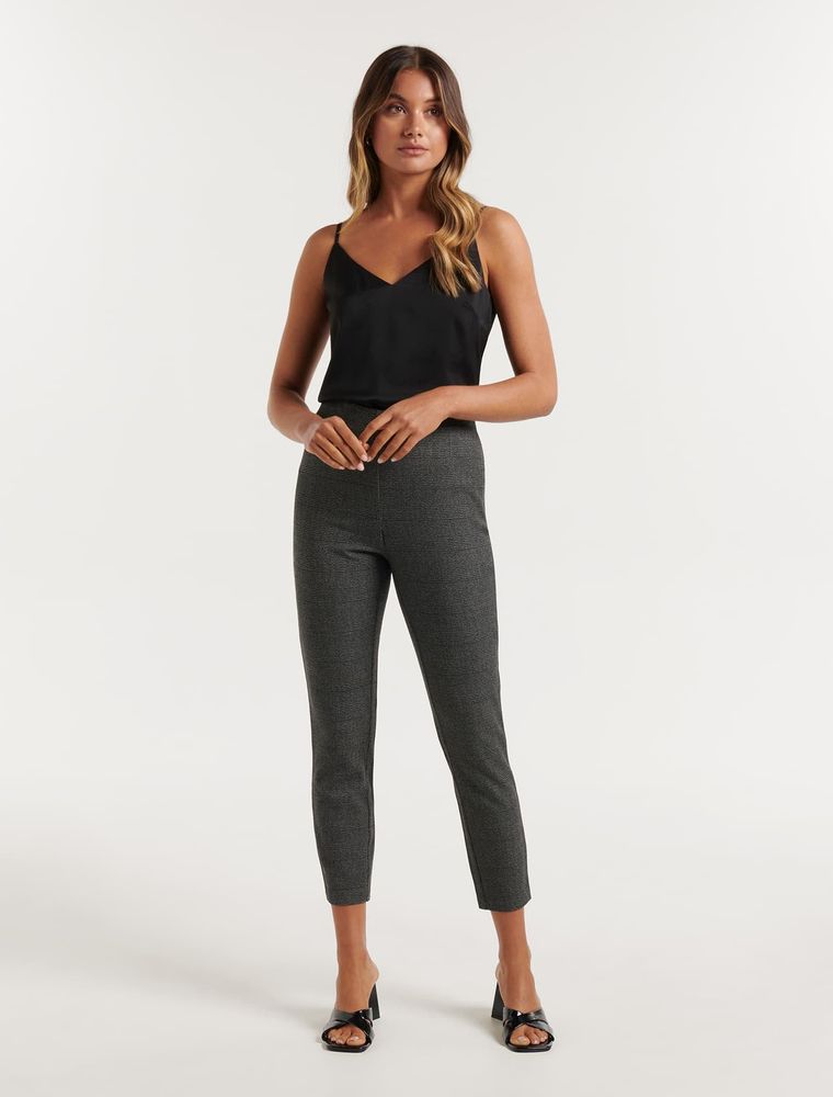 Chloe Check Pull On Legging