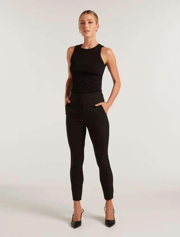 Georgia High-Waist Full-Length Pants