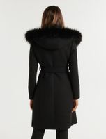 Lola Faux Fur Hooded Coat