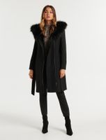 Lola Faux Fur Hooded Coat