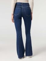 Farrah High-Rise Skinny Flare Jeans