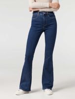 Farrah High-Rise Skinny Flare Jeans
