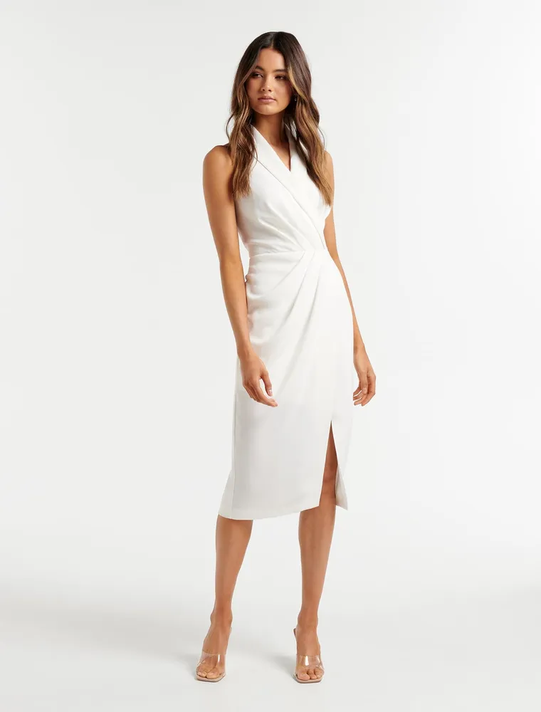 Natalia Tux Midi Dress
