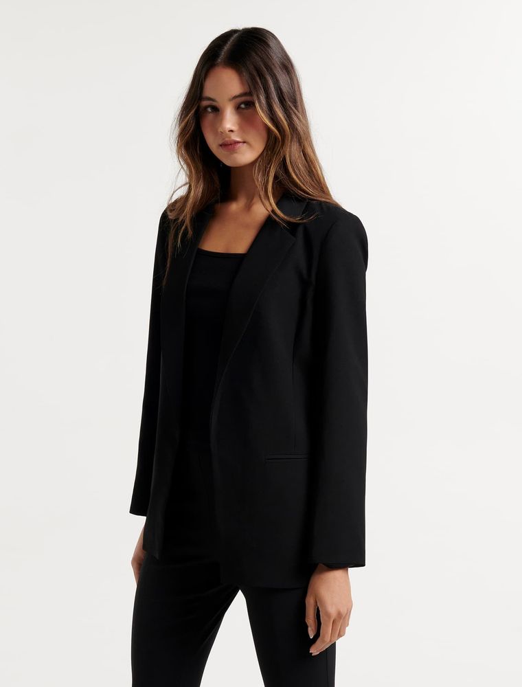 Ella Petite Boyfriend Blazer