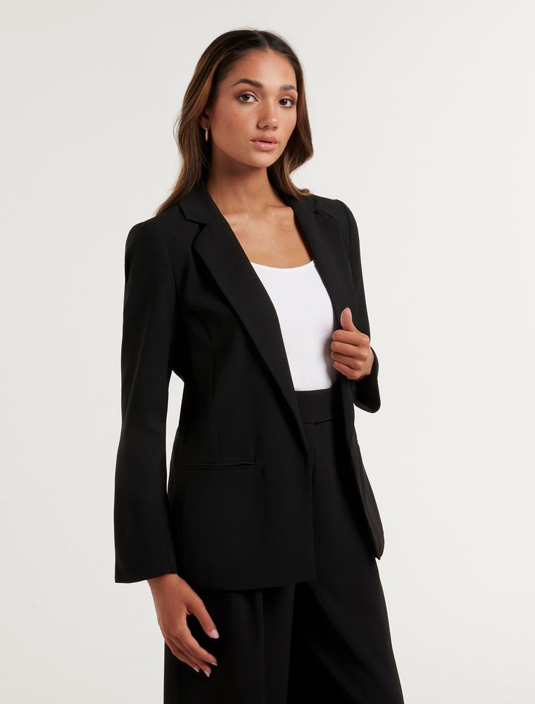 Ella Petite Boyfriend Blazer