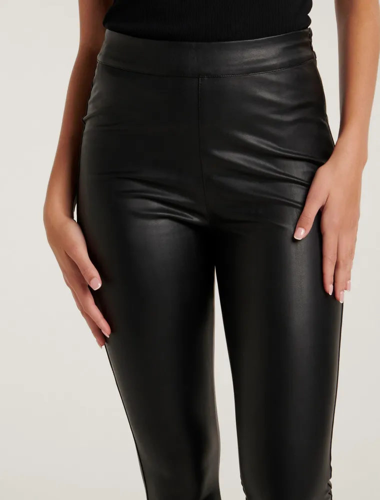 Veronica Vegan Leather Leggings